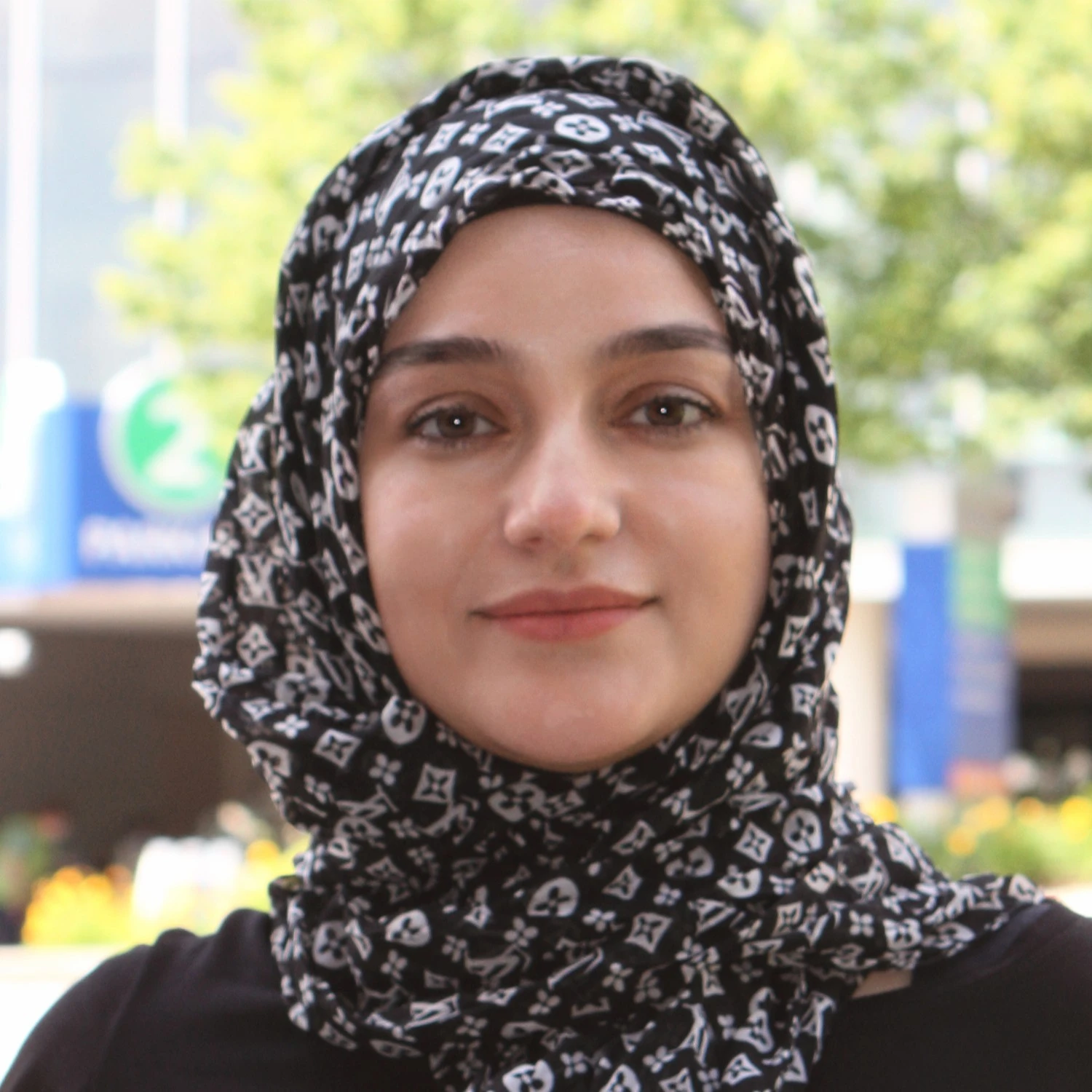 Eenas Omari, PhD, DABR Headshot